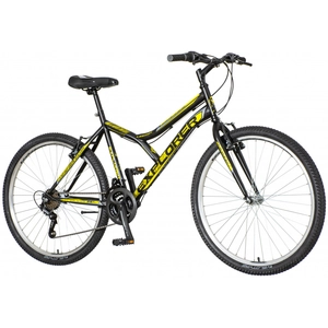 Explorer Legion 26 MTB kerékpár Fekete-Sárga