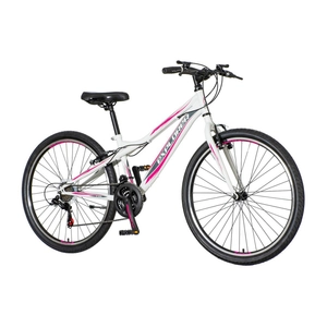 Explorer North 26 lány gyerek MTB kerékpár Fehér-Pink