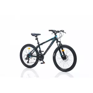 Corelli Felix 2.2 24 MTB gyerek könnyűvázas kerékpár Fekete-Kék