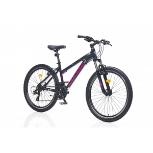 Corelli Via 1.0 Lady MTB könnyűvázas kerékpár 16" Fekete-Pink