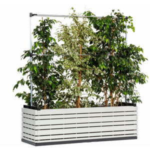 Karsai magaságyás - kül- és beltéri növényláda műanyag borítással - L méret (134cm)