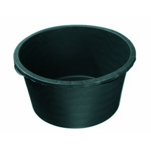 Nature Polietilén virágcserép füles peremmel, 90 l, 36 x D69,5 cm, fekete