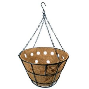 Függőkosár előreformázott kókuszszőnyeggel 30x50cm, 5db/karton