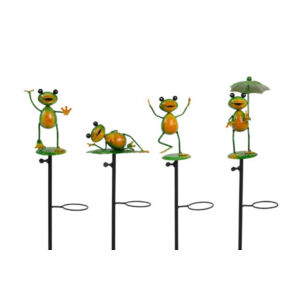 Esőszintmérő - béka figura, 127 cm magas /20 db/állvány Esőszintmérő - béka figura, 127 cm magas /20 db/állvány