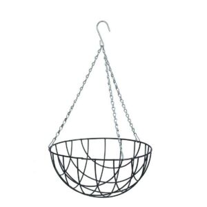 Nature Függőkosár kerek, 13 x D25 cm, zöld