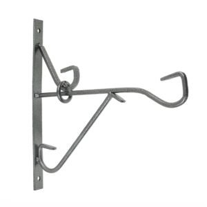 Nature Fali virágtartó konzol, 24,5 x 25 cm, szürke