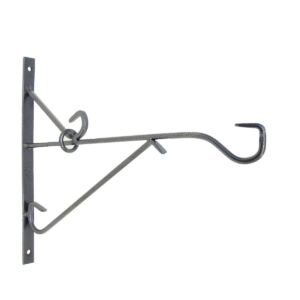 Nature Fali virágtartó konzol, 28,5 x 35 cm, szürke