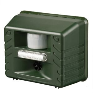 Nature Ártalmatlan riasztó nemkívánatos állatok ellen, 13,5 x 16,5 x 9 cm, zöld