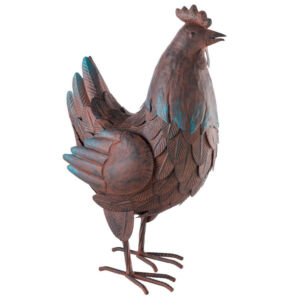 Nortene Picota Tyúk figura fémből 41 cm