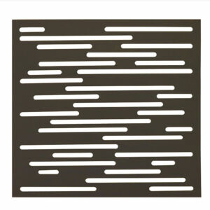 Nortene Nautic dekoratív panel rozsdabarna, vonal mintázattal 1x1 m