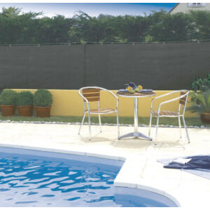 Nortene Recynet Plus szőtt árnyékoló háló gomblyukakkal, 1x5 fekete, 95%-os takarás (Totaltex)