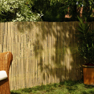 Nortene Bamboocane bambusznád kerítés, 2x5m, bézs