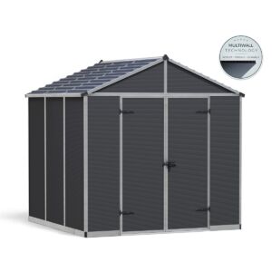Palram Rubicon kerti tároló, 8 x 8 antracit