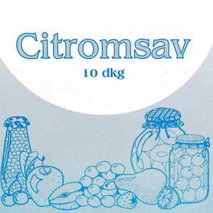 Citromsav 10 dkg,  20 db / gyűjtő
