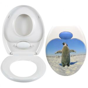 Pingvines kombinált gyerek-felnőtt WC ülőke