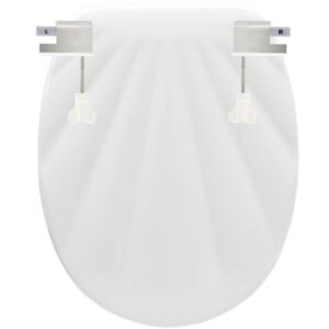 Duroplasztos kagyló wc tető