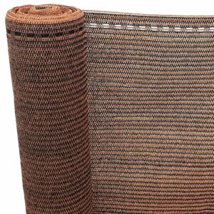 Barna-fekete árnyékolóháló 90%, 1, 5*10 m