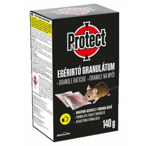 Rágcsálóirtó granulátum /Protect/ 7 x 20 g fekete