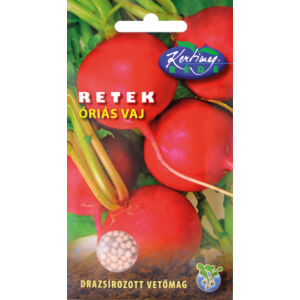 Rédei Kertimag Óriás Vaj Retek Drazsírozott vetőmag 450 szem