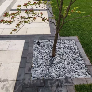 Horganyzott acél fűszegély és ágyásszegély 1,44m