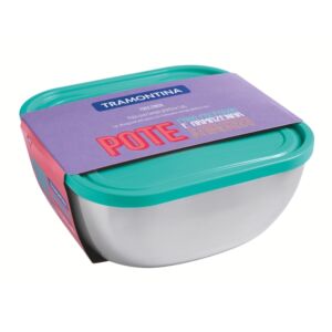 Tramontina freezinox rozsdamentes tárolódoboz, 23 x 23 cm - 4 l Tramontina freezinox rozsdamentes tárolódoboz, 23 x 23 cm - 4 l