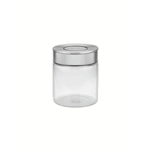 Tramontina purezza üveg tárolóedény, rozsdamentes fedővel, ø 10 x ma 14 cm - 0,7 l
