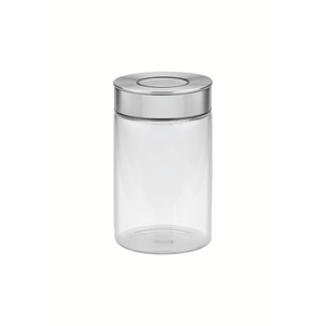 Tramontina purezza üveg tárolóedény, rozsdamentes fedővel, ø 10 x h 18 m - 1,0 l