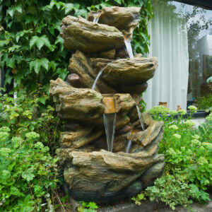 Sedona fatörzs csobogó+Led világítás 134 x 77 x 55 cm