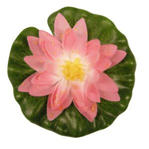 Ubbink Tavirózsa selyem, 20 cm, rózsaszín  Ubbink Tavirózsa selyem, 20 cm, rózsaszín