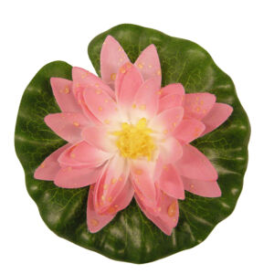 Selyemvirág,tavirózsa 14 cm pink Selyemvirág,tavirózsa 14 cm pink