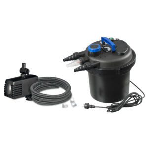 Szűrő szett BioPressure II 10000 Plus (szűrő+9 W UVC, + 3900 l/h pumpa) Új típus