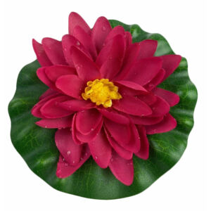 Ubbink Selyemvirág,tavirózsa 14 cm piros Ubbink Selyemvirág,tavirózsa 14 cm piros