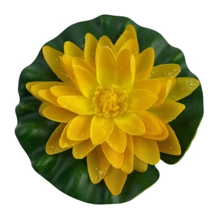Ubbink Tavirózsa selyem, 14 cm, sárga