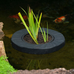 Úszó vízinövény kosár tartó, kerek átmérő 25cm, 1063944-es vízinövénykosárhoz