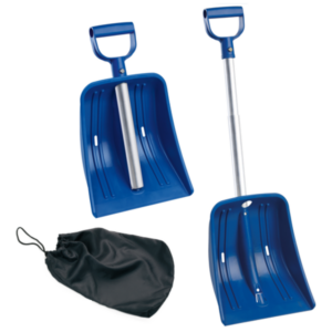 Varing autós hólapát D-markolattal, teleszkópos nyél, 34x28.5x68-85.5cm