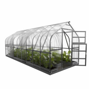 Klasika Standard polikarbonát üvegház 15 m2 (2,5x6) 6 mm