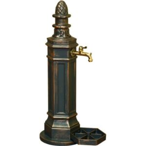 ROMA állókút Antikolt bronz