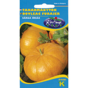 Rédei Kertimag Takarmánytök Óriás Sárga Vetőmag 8g