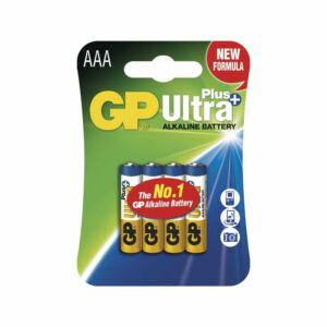 GP Ultra Plus alkáli ceruza elem, LR03 (AAA), 4db/bliszter