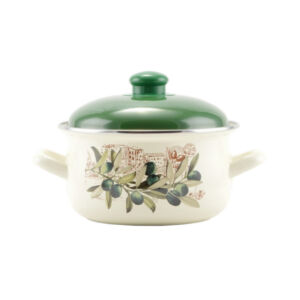 Perfect Home Oliva Zománcozott lábas 16 cm+fedő 14826 Perfect Home Oliva Zománcozott lábas 16 cm+fedő 14826