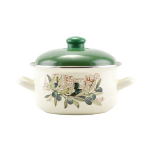 Perfect Home Oliva Zománcozott lábas 18 cm+fedő 14827 Perfect Home Oliva Zománcozott lábas 18 cm+fedő 14827