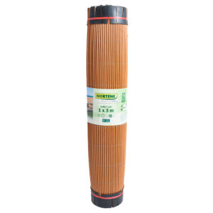 Nortene-Catral Vimet LOP szintetikus nádfonat természetes hatással, 1x3 m, vörösesbarna 