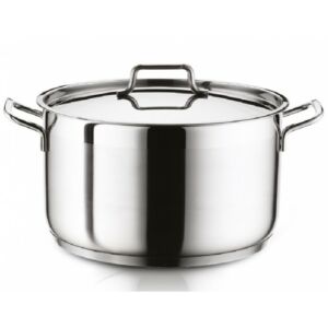 Perfect Home - Rozsdamentes lábas fémfedővel 30cm  10lit.