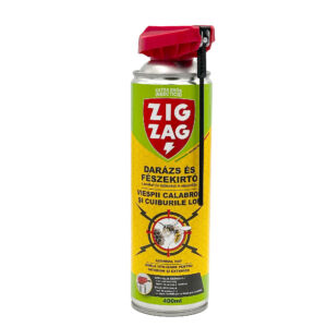 Zig Zag darázsírtó aeroszol spray 400 ml - 3 méter hatótávolság