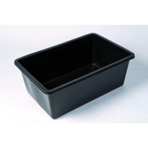 Előregyártott polietilén tómeder "Quadra C3", felület: 0,92 m2