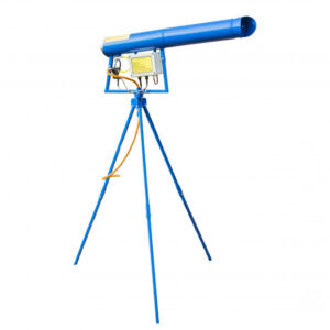 Programozható vadriasztó gázágyú forgóállványon