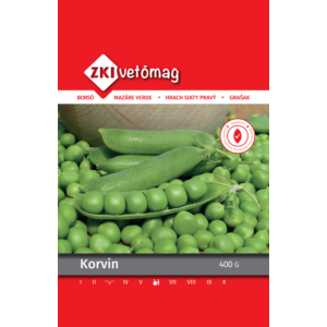 ZKI Zöldborsó Korvin Vetőmag 400g