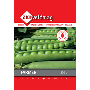 ZKI Zöldborsó Farmer Vetőmag 200g