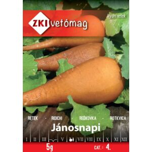ZKI Retek Jánosnapi Vetőmag 5g