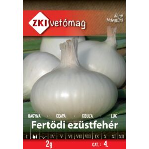ZKi Hagyma Fertődi Ezüstfehér Vetőmag 2g